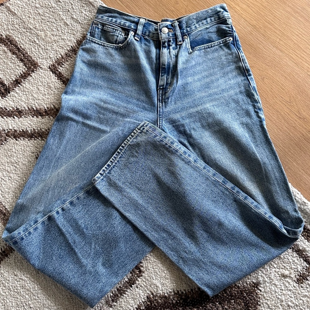 Madewell straight leg jeans